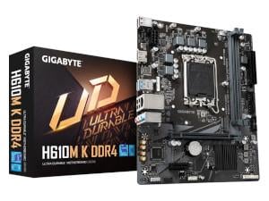 Gigabyte H610M K DDR4 Micro ATX Motherboard - LGA 1700