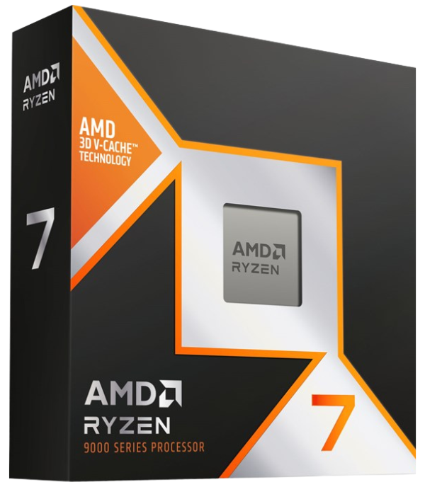 AMD Ryzen 7 9800X3D 8 Core Socket AM5 5.2GHz 3D V-Cache Processor - 100-100001084WOF
