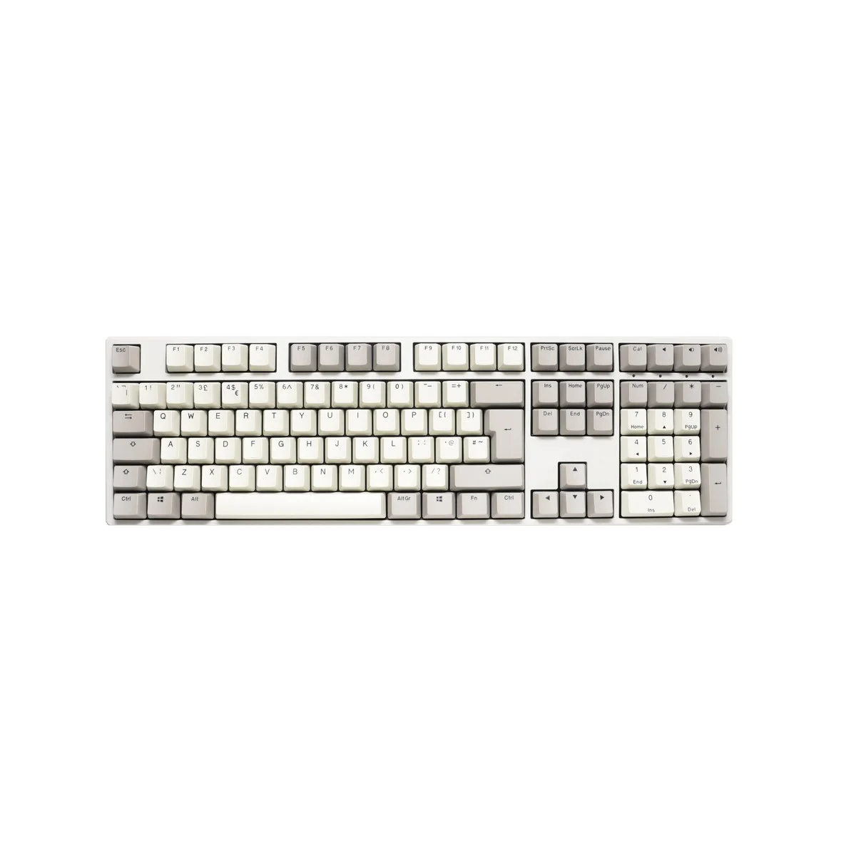 Ducky Origin USB Mechanical Gaming Keyboard Cherry MX Silent Red - Vintage UK Lay, image 1 of 1