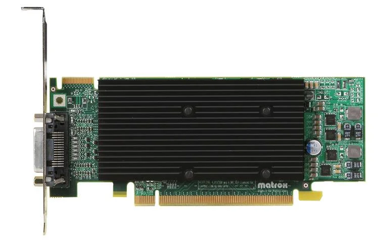 Matrox M9120 Plus LP PCIe x16 512MB LFH Port (enables dual DVI/VGA) Graphics Card (Low Profile), image 1 of 1
