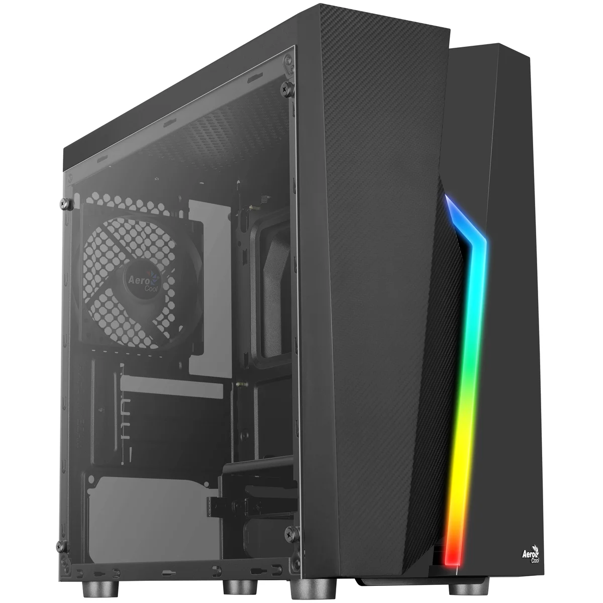 Aerocool Bolt Mini MATX Tempered Glass RGB Gaming Case, image 1 of 1