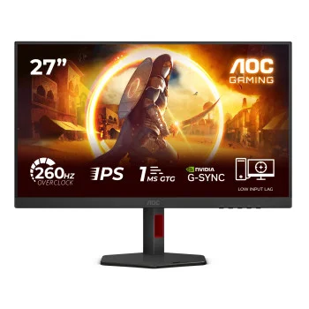 AOC AGON 27G4ZR 27" Full HD Fast IPS 260Hz 0.3ms G-Sync Height Adjustable Gaming Monitor