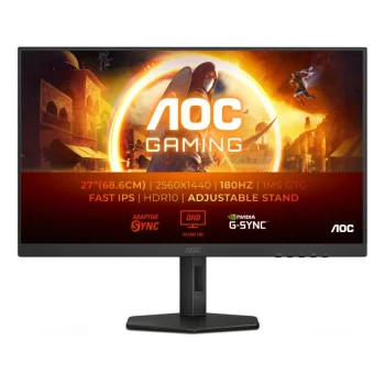 AOC 27" Q27G4XF 2560x1440 Fast IPS 180Hz 1ms A-Sync Widescreen Gaming Monitor