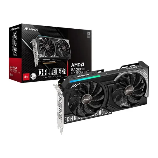 ASRock Radeon RX 9060 XT Challenger OC, image 1 of 1