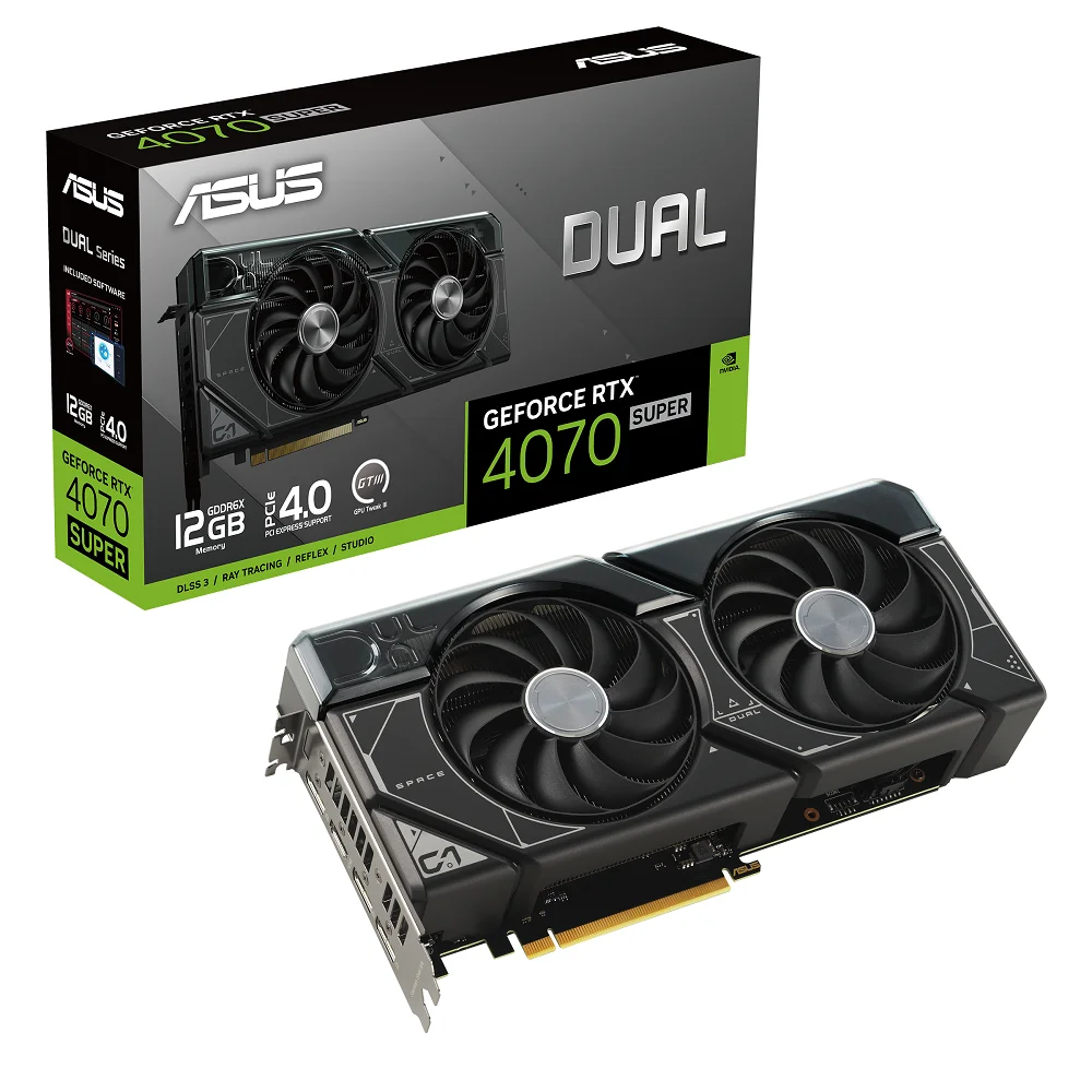 ASUS GeForce RTX 4070 SUPER DUAL, image 1 of 1