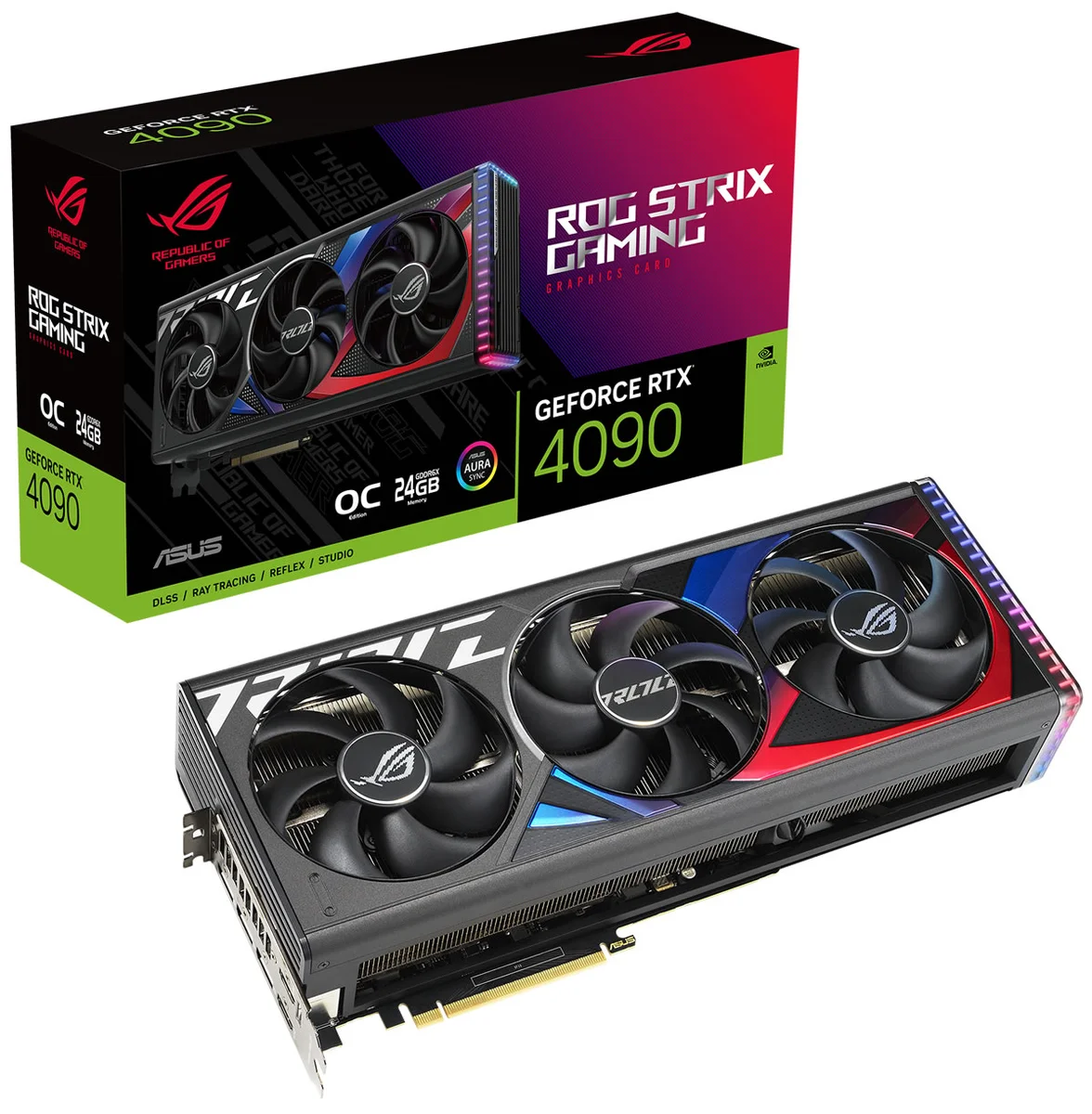 ASUS GeForce RTX 4090 ROG STRIX GAMING OC, image 1 of 1