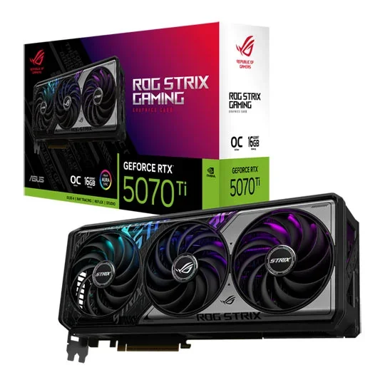 ASUS GeForce RTX 5070 Ti ROG STRIX GAMING OC, image 1 of 1