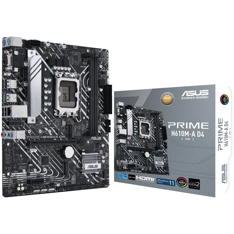 Asus PRIME H610M-A D4-CSM, image 1 of 1