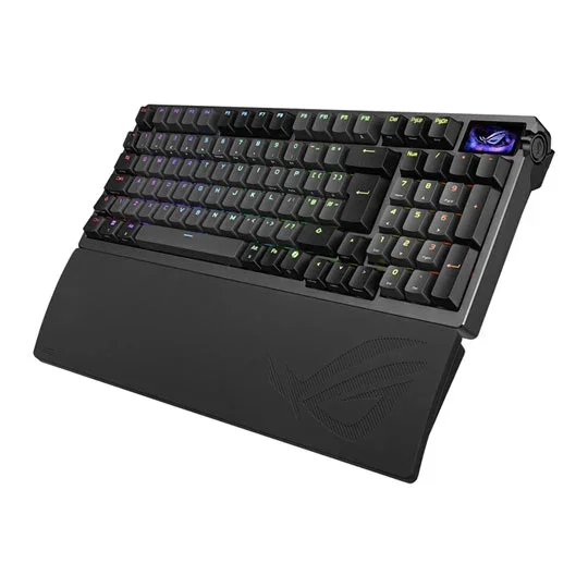Asus ROG Azoth 75% Wireless Hot-swappable pre-lubed ROG NX mechanical switches - Gaming UK Layout Keyboard - 90MP0316-BKEA01, image 1 of 1