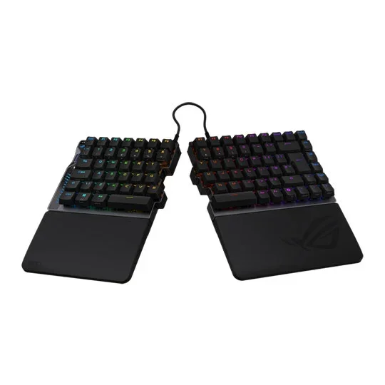 ASUS ROG Falcata Mechanical ROG HFX V2 Magnetic Switch 8K Split Gaming Keyboard, image 1 of 1