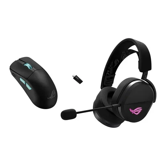ASUS ROG Harpe Ace Aim Lab Edition RGB Wireless Laser Gaming Mouse - White, image 1 of 1