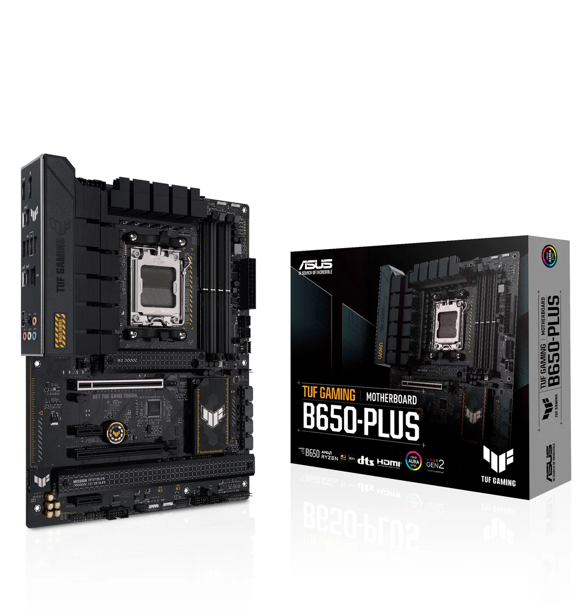 ASUS TUF GAMING B650-PLUS AMD Ryzen DDR5 ATX Motherboard - Socket AM5, image 1 of 1