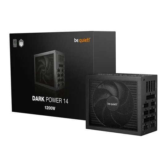 be quiet! Dark Power 13 PRO 1300W 80 PLUS Titanium Fully Modular ATX Power Supply / PSU, image 1 of 1