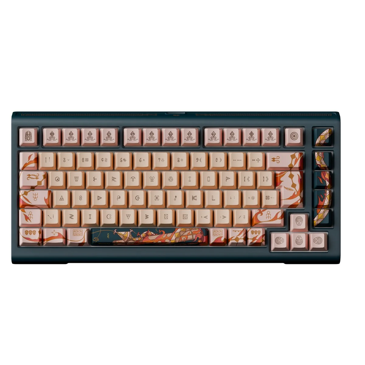 Ducky Zodiac Year of the Snake 75% Mechanical Gaming Keyboard - Cherry MX2A Brown, image 1 of 1