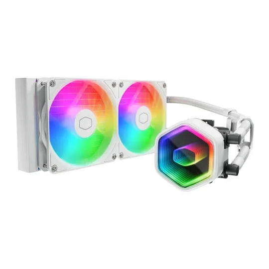 Cooler Master MasterLiquid 240 Core II 240mm ARGB Liquid CPU Cooler - Black - MLW-D24M-A18PA-R1, image 1 of 1