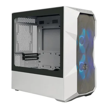 Cooler Master TD300 Mesh ARGB Micro ATX Gaming Case - WHITE - TD300-WGNN-S00, image 1 of 1