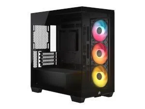 CORSAIR 2800X RS-R ARGB Micro-ATX Gaming PC Case - Black - CC-9011347-WW, image 1 of 1