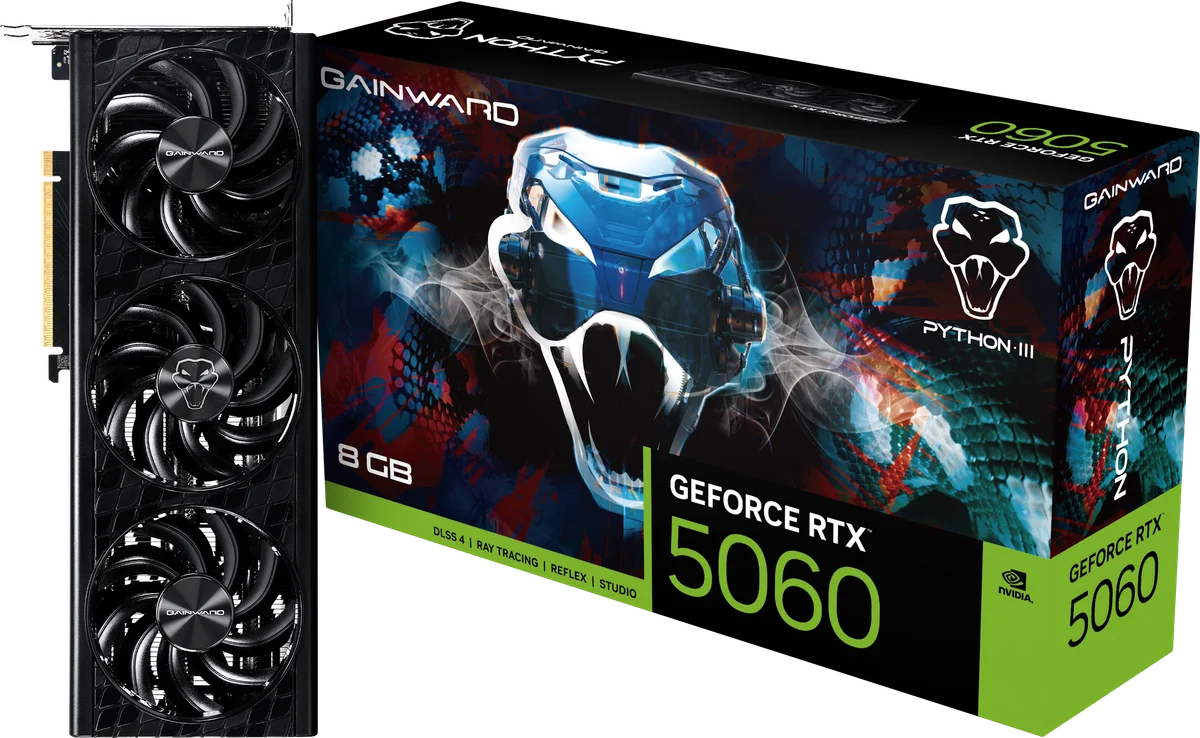 Gainward GeForce RTX 5060 Python III, image 1 of 1