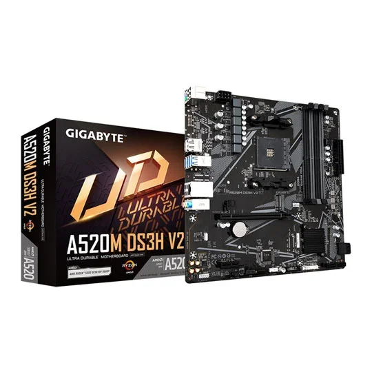 Gigabyte A520M DS3H V2 mATX Motherboard, image 1 of 1