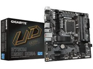 Gigabyte B760M DS3H DDR4 Intel Micro ATX Motherboard - LGA 1700, image 1 of 1