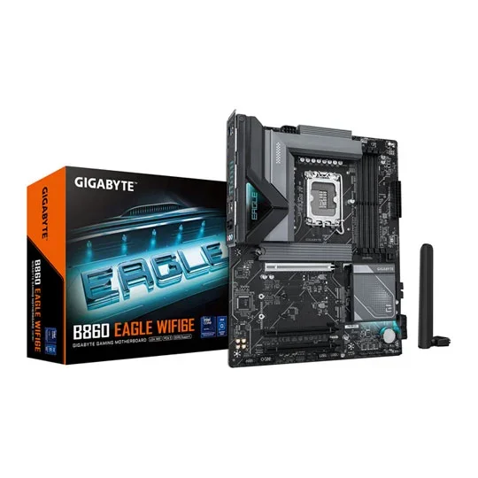 Gigabyte B860 EAGLE WIFI6E Intel Core Ultra LGA 1851 DDR5 ATX Motherboard