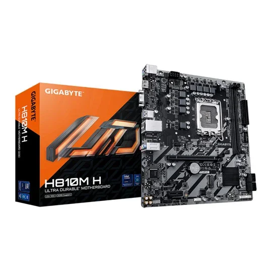 GIGABYTE H810M H LGA1851 Motherboard, Black, image 1 of 1