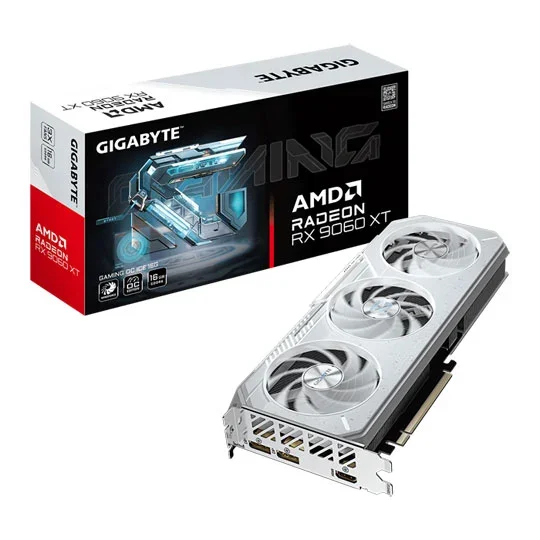 Gigabyte Radeon RX 9060 XT GAMING OC 16G GDDR6 16GB Graphics Card - GV-R9060XTGAMING OC-16GD, image 1 of 1