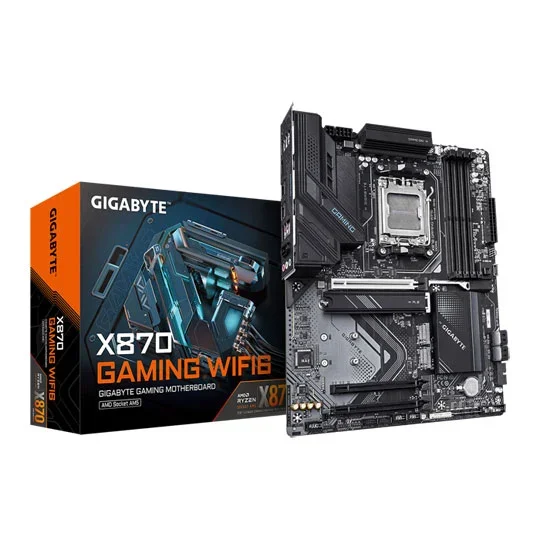 Gigabyte X870 GAMING WIFI6 AMD Ryzen DDR5 WIFI Motherboard - Socket AM5, image 1 of 1