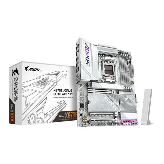 Gigabyte X870E AORUS ELITE WIFI7 AMD Ryzen DDR5 WIFI Motherboard - Socket AM5, image 1 of 1