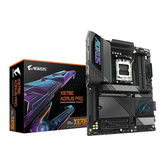 Gigabyte X870E AORUS PRO AMD Ryzen DDR5 WIFI Motherboard - Socket AM5, image 1 of 1
