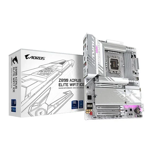 GIGABYTE Aorus Elite WiFi7 Z890 LGA1851 Motherboard, Black, image 1 of 1