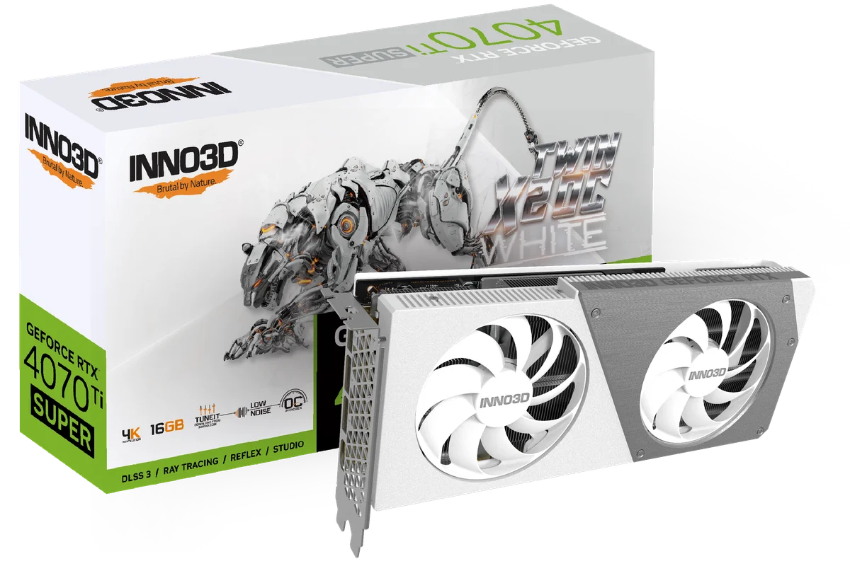 Inno3D GeForce RTX 4070 Ti SUPER Twin X2, image 1 of 1