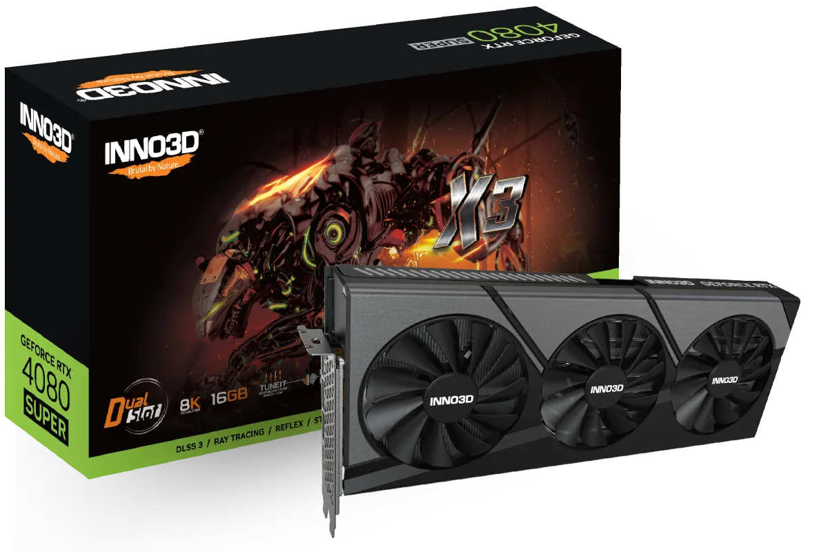 Inno3D GeForce RTX 4080 SUPER X3, image 1 of 1