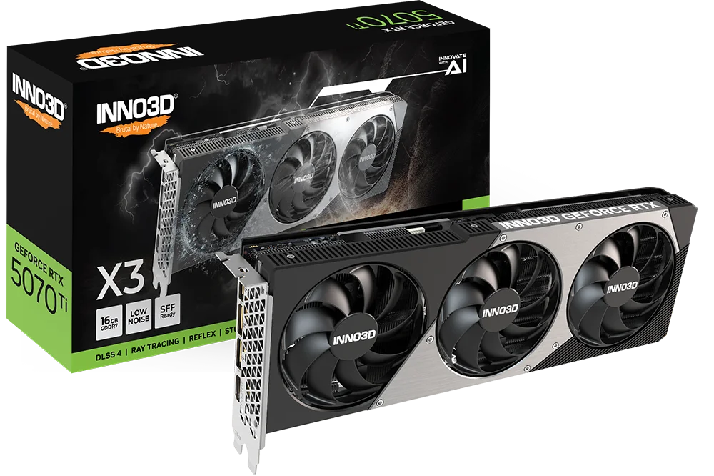 Inno3D GeForce RTX 5070 Ti X3, image 1 of 1