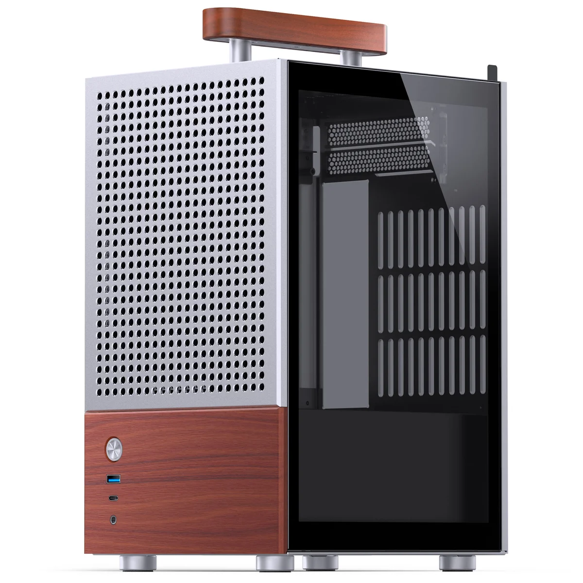 Jonsbo T6 Mini-ITX PC Case - Silver, image 1 of 1
