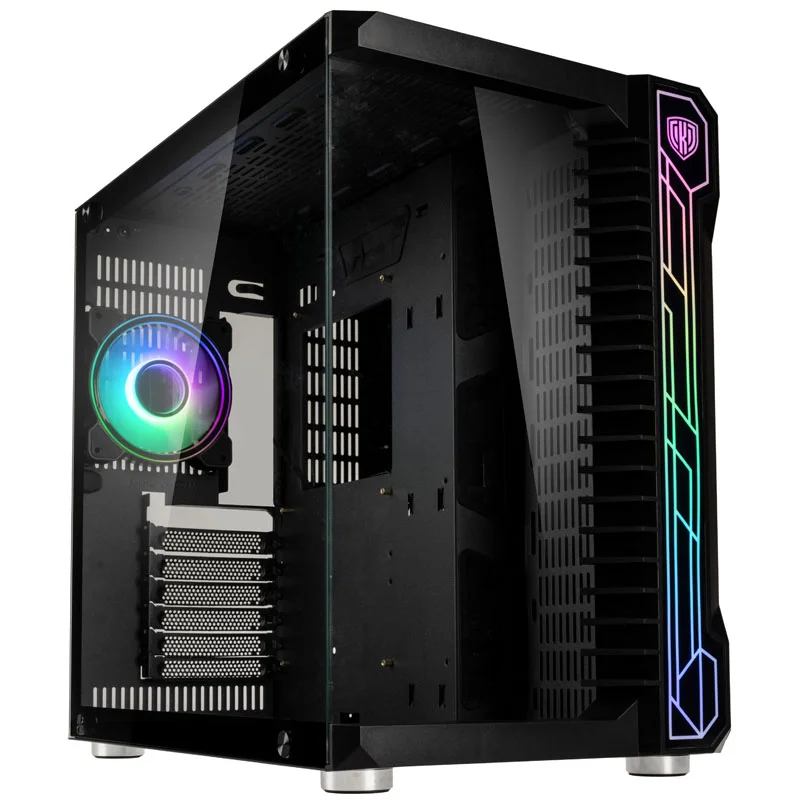 Kolink Unity Code X Midi-Tower ARGB Gaming Case - Black Window, image 1 of 1