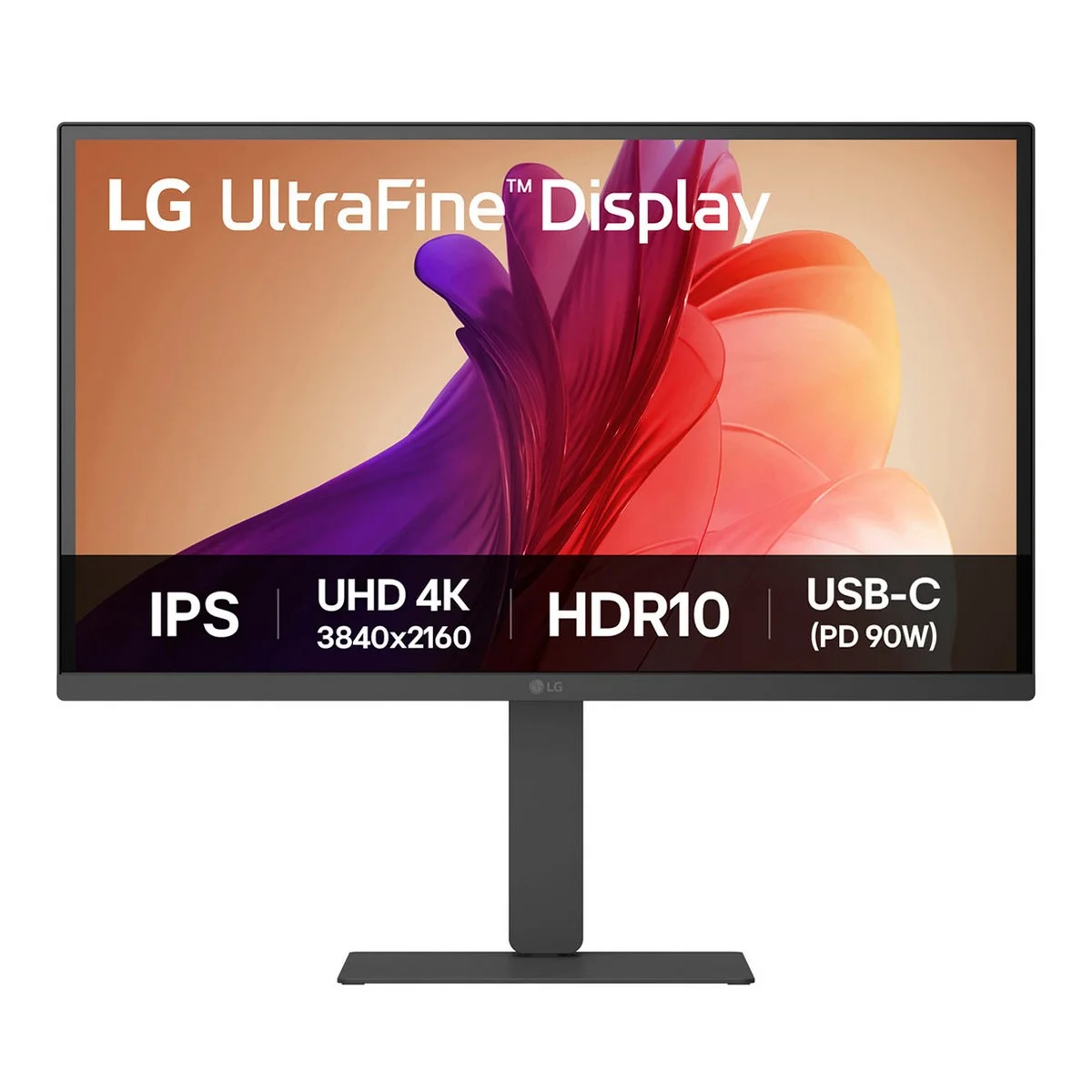 LG 27U730A-B 27" IPS 3840x2160 60Hz FreeSync Widescreen Monitor with USB-C (90w PD) Speakers & Height Adjust, image 1 of 1