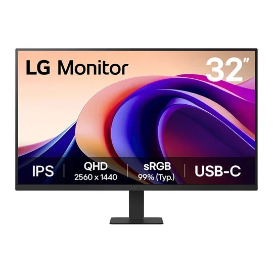 LG 32U631A-B.AEKQ Quad HD 32" IPS LCD Monitor - Black, image 1 of 1