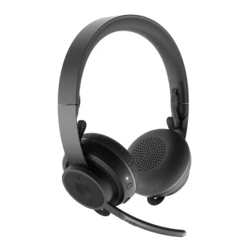 Logitech Zone Wireless UC Bluetooth On-Ear Headset with Active Noise Cancellation - Graphite, image 1 of 1