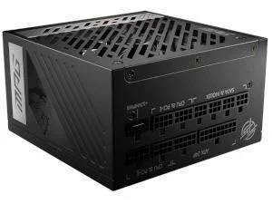 MSI MPG A1000G PCIE5 1000W PSU 80 PLUS Gold Modular ATX 3.0 Power Supply, image 1 of 1
