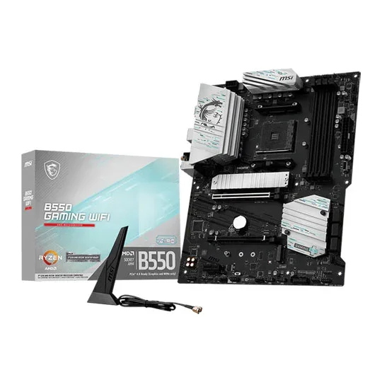 MSI B550 GAMING WIFI Motherboard + AMD Ryzen 7 5800X3D 10th Anniversary Bundle, image 1 of 1
