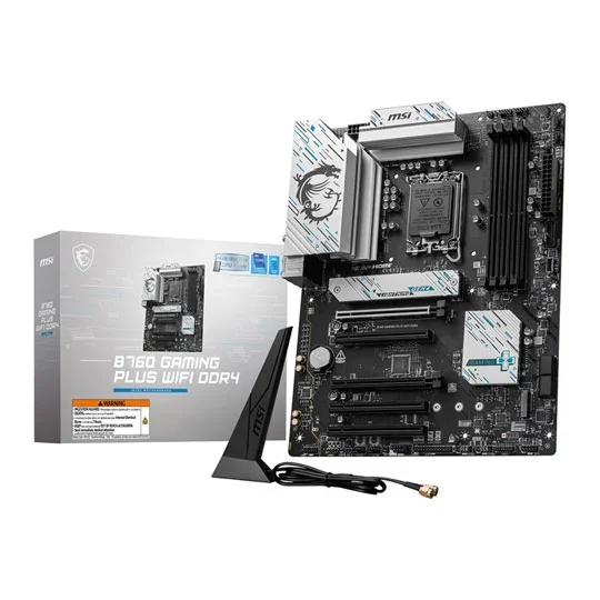 MSI B760 GAMING PLUS WIFI DDR5 Intel ATX Motherboard - LGA 1700, image 1 of 1