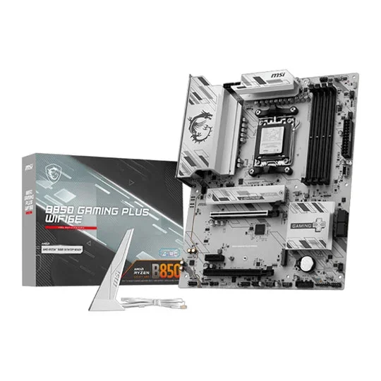 MSI B850 GAMING PLUS WIFI6E AM5 DDR5 ATX Ryzen Motherboard - B850 GAMING PLUS WIFI, image 1 of 1