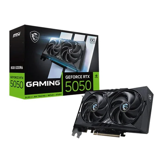 MSI GeForce RTX 5050 8G GAMING OC Graphics Card, image 1 of 1