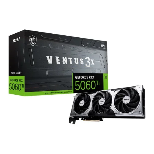 MSI GeForce RTX 5060 Ti VENTUS 3X OC, image 1 of 1
