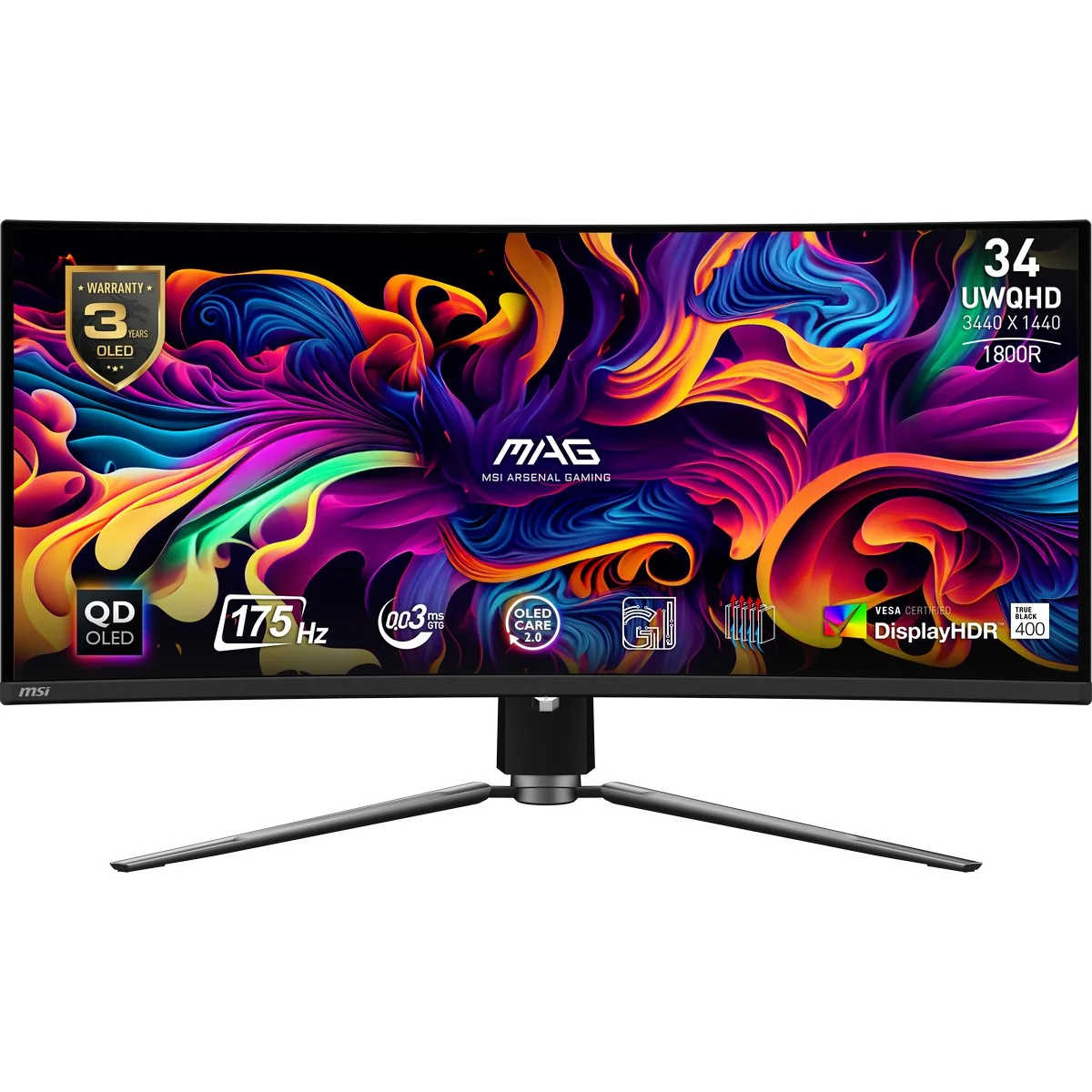 MSI MAG 341CQP QD-OLED, image 1 of 1
