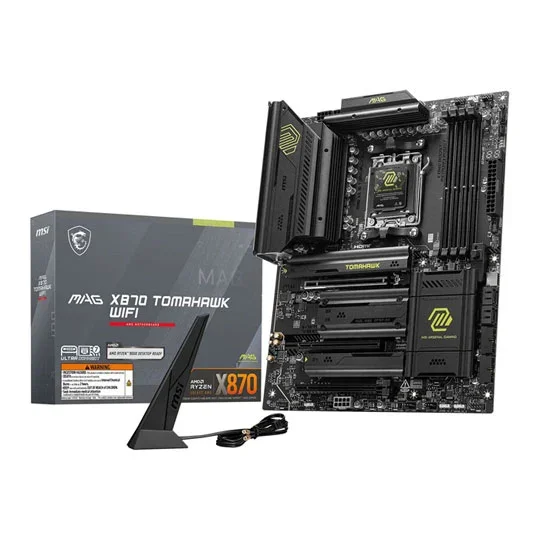 MSI MAG X870 TOMAHAWK WIFI AMD Ryzen DDR5 WIFI Motherboard - Socket AM5, image 1 of 1