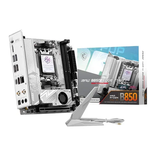 MSI MPG B850I EDGE TI WIFI AM5 DDR5 ITX SFF Motherboard, image 1 of 1