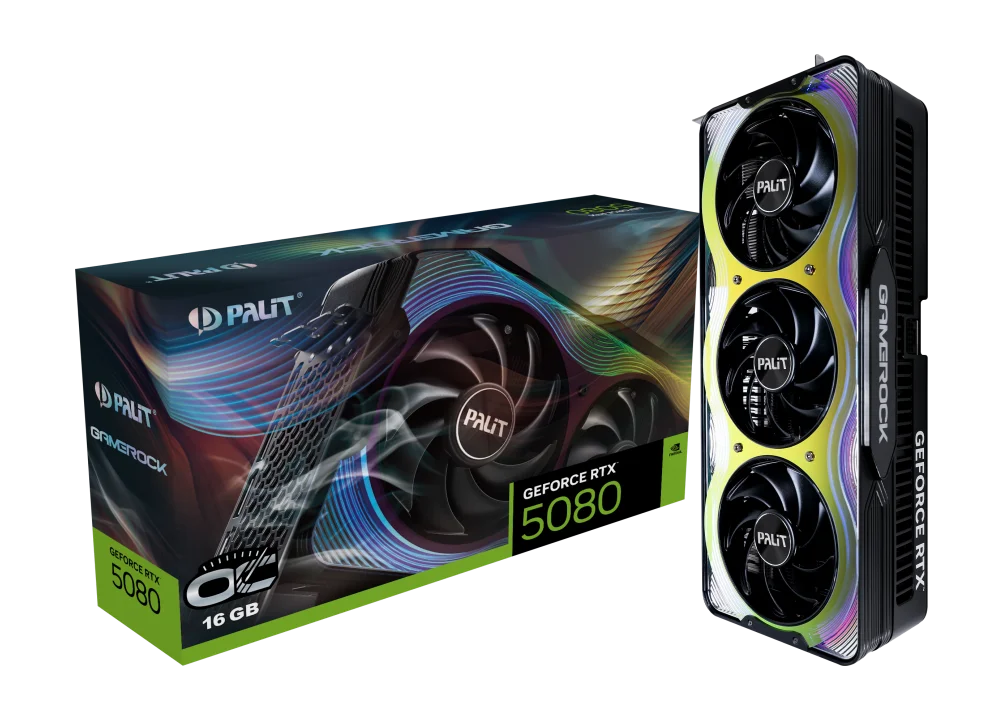 Palit GeForce RTX 5080 GameRock, image 1 of 1