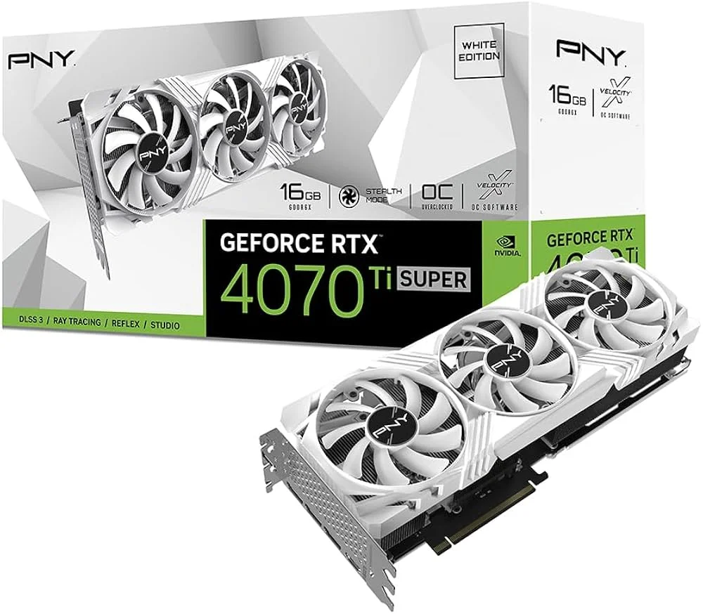 PNY GeForce RTX 4070 Ti SUPER VERTO OC, image 1 of 1